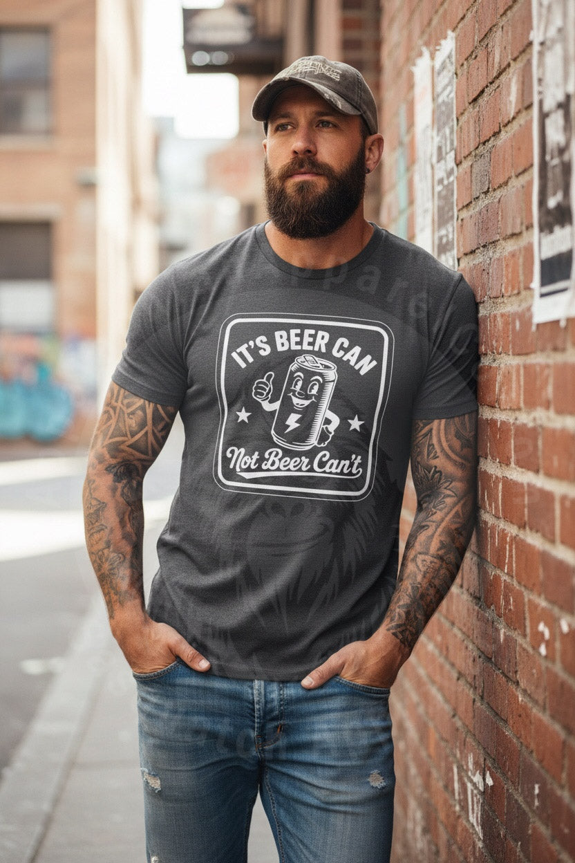 Beer Can Not Beer Can't T-shirt Appalachian Apparel Co