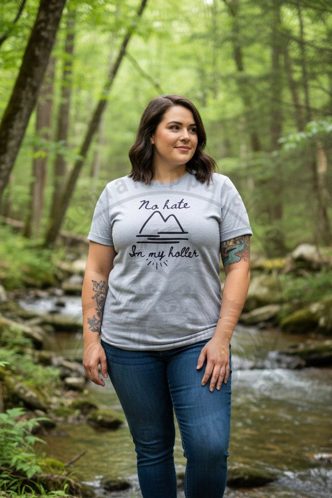 No Hate In My Holler T-shirt Appalachian Apparel Co