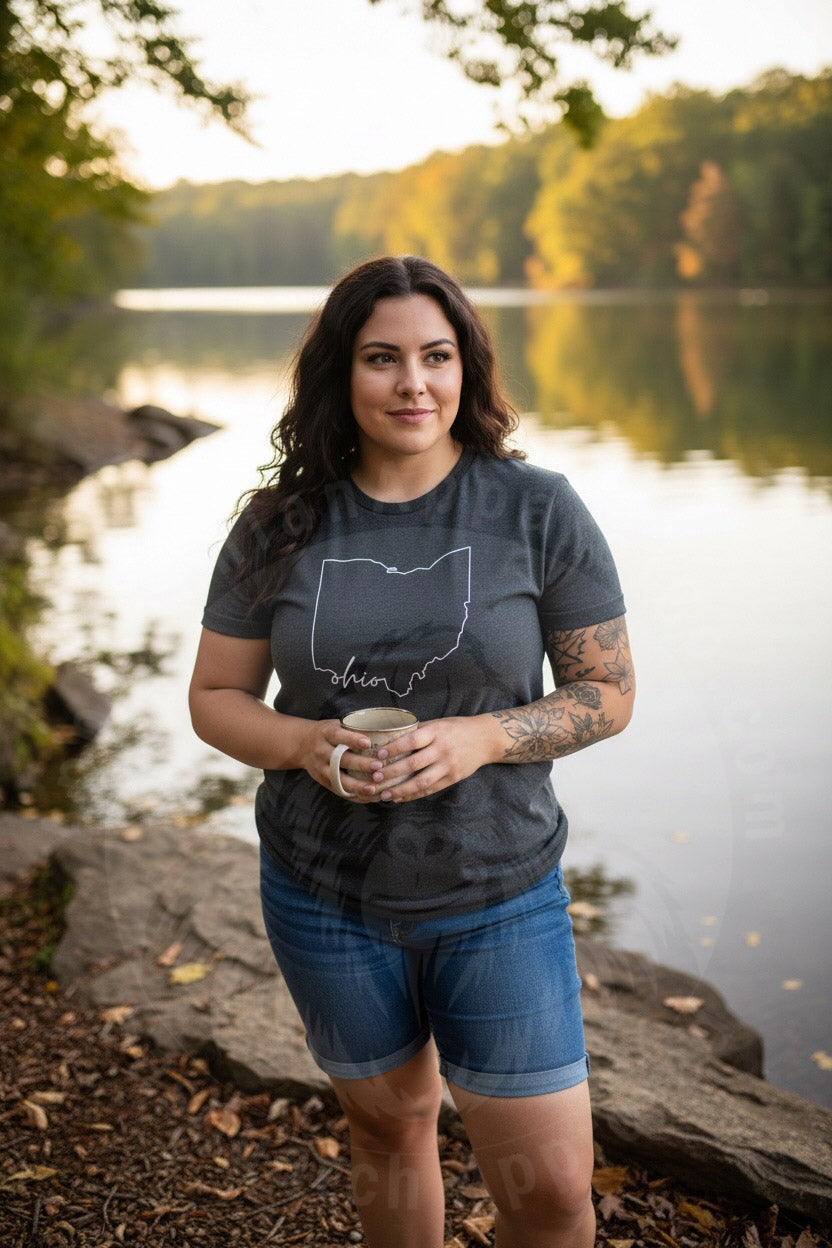 Ohio Script T-shirt Appalachian Apparel Co