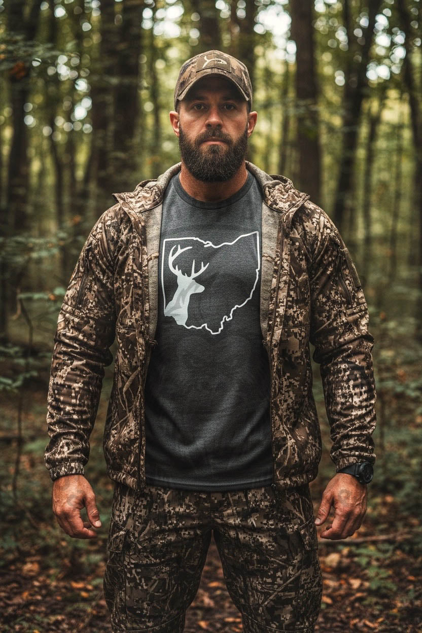 Ohio Deer T-shirt Appalachian Apparel Co