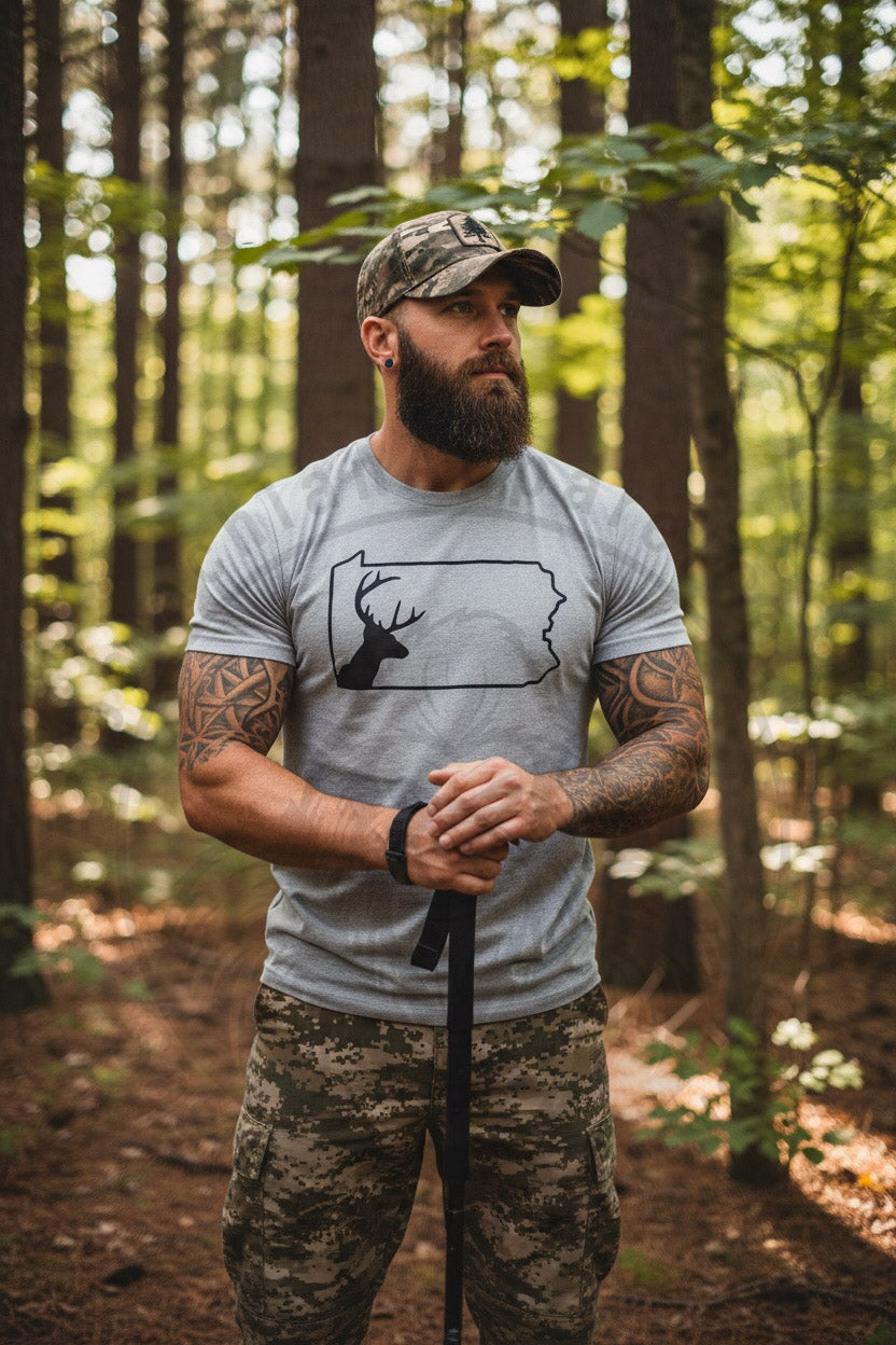 Pennsylvania Deer T-shirt Appalachian Apparel Co