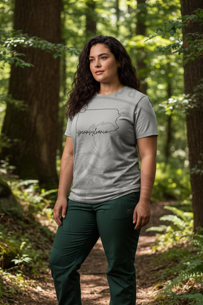 Pennsylvania Script T-shirt Appalachian Apparel Co