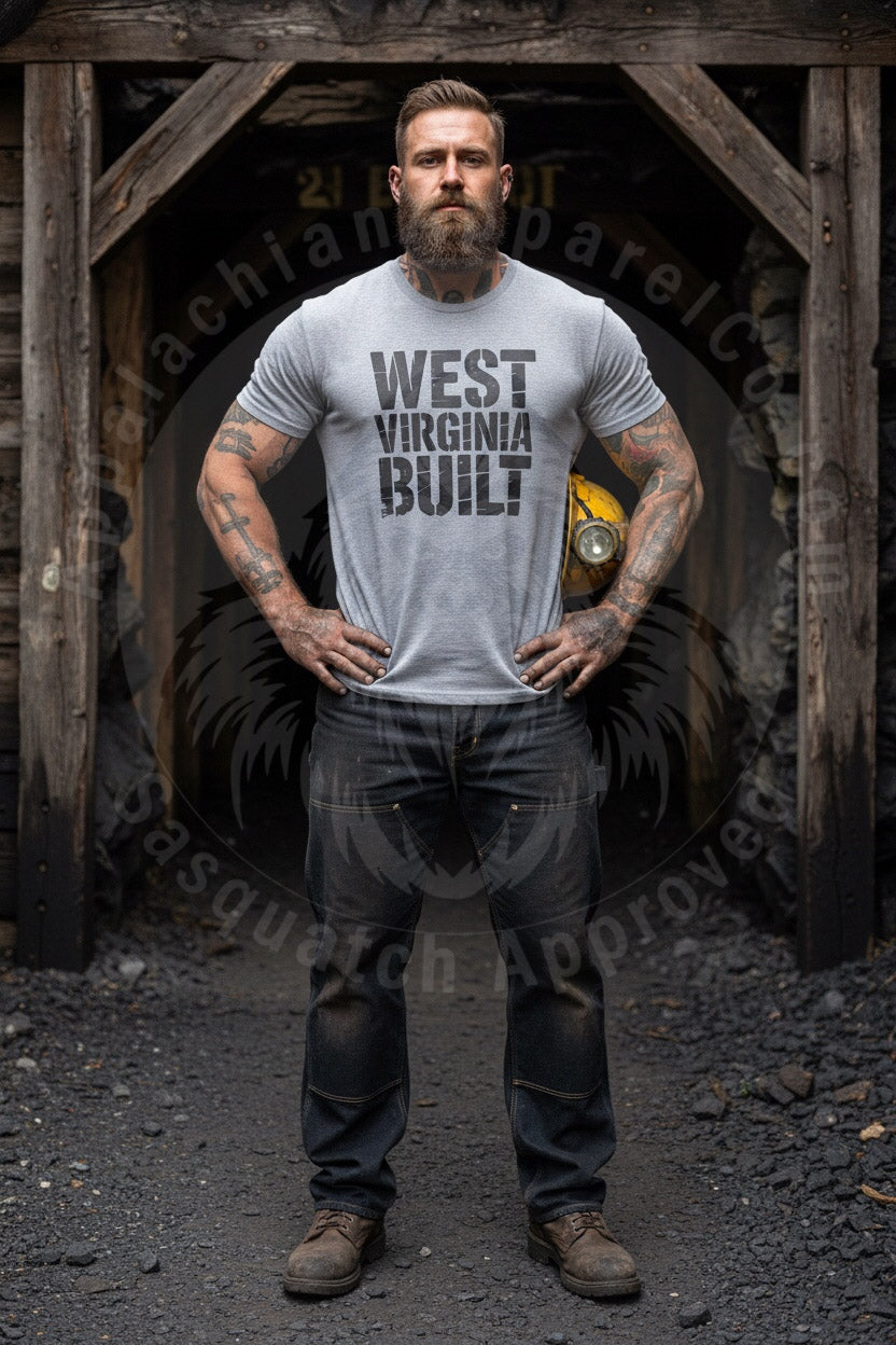 West Virginia Built T-shirt Appalachian Apparel Co