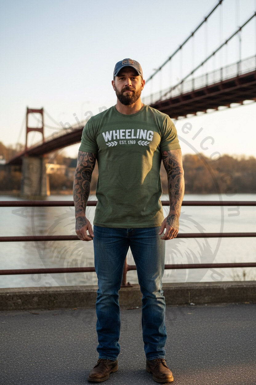 Wheeling Est 1769 T-shirt Appalachian Apparel Co